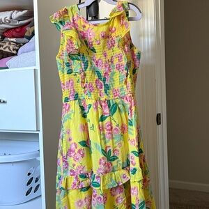 Tuckernuck Yellow Floral Dress